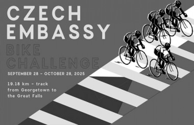 Czech Embassy Bike Challenge - Sept. 28 to Oct. 28