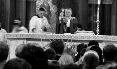 Archbishop Celebrates Mass at the Basilica